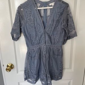 Honey Punch Lace Romper
